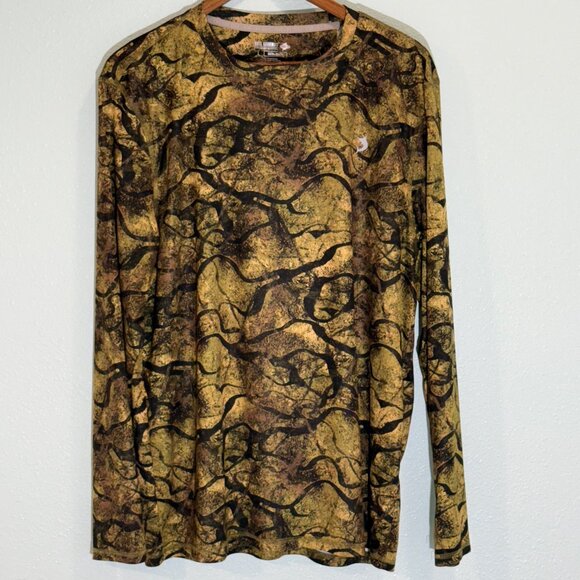 Reel Legends Performance Reel-Tec Long Sleeve Fishing Shirt Size Large - Picture 2 of 6